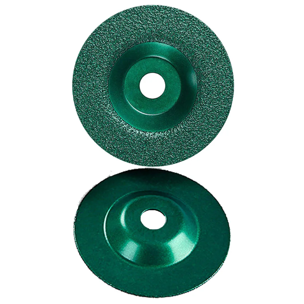 

2PCS 100mm Glass Cutting Disc Diamond Marble Saw Blade Ceramic Tile Jade Polishing Cutting Tool Sharp Brazing Bottle Grinding