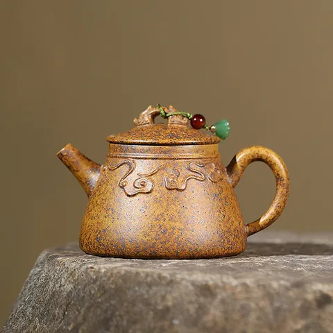 BRTRINBSY TEA Фиолетовый глиняный чайник 180 мл