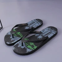 2022 new flip flops man designer coconut palm beach slippers boys indoor bath slides men flip flops male sandal