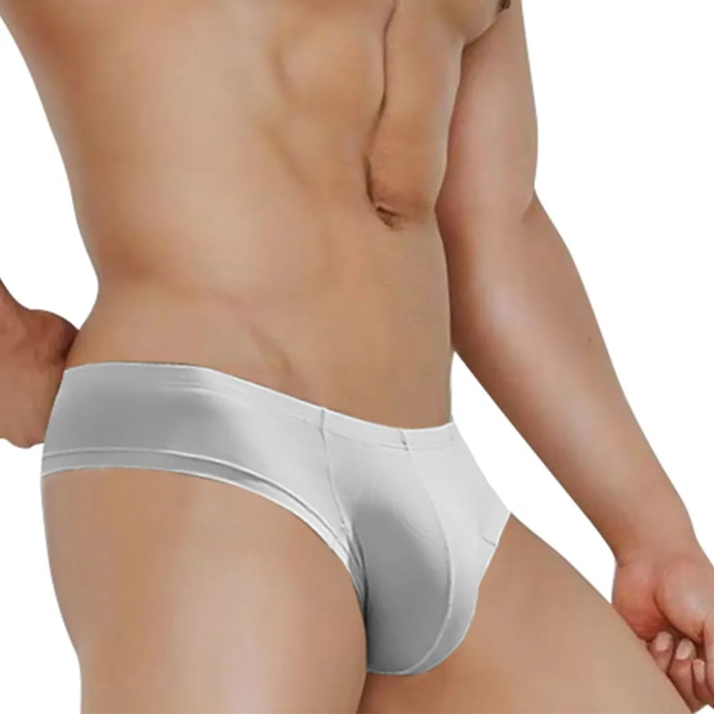 

Men Fashion Comfortable Bikini Convex Half-Hip Panties Low Waist Modal Briefs