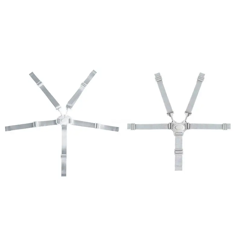 

Универсальный 5-точечный ремень безопасности для детского стульчика, безопасный ремень для коляски, детская коляска, детский для