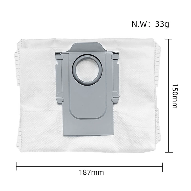 For Roborock S7 Maxv ultra Accessories Xiaomi G10S PRO Robot Vacuum Cleaner Dust Bag main side brush Mop cloth Replacement Parts |