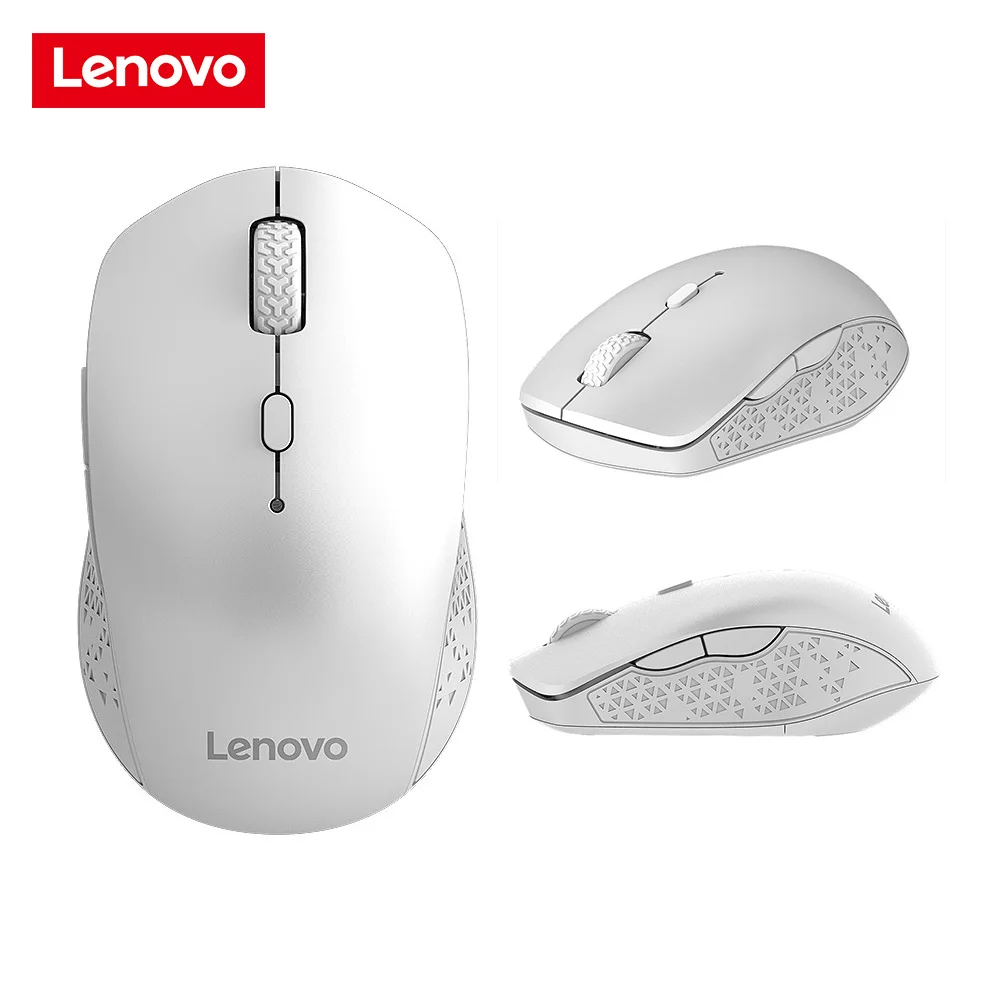 Беспроводная Bluetooth-мышь Lenovo 1600 точек/дюйм с USB-приемником |
