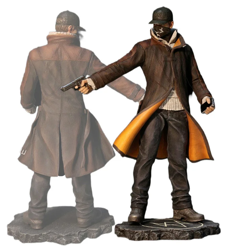 Aiden Pearce Pvc Action Figure  Execution Statue Character Collectible Model Toys Kid Gift