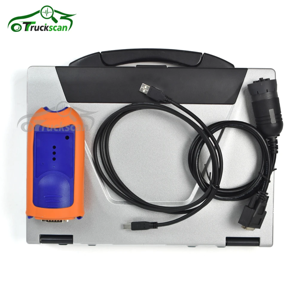 

V5.3 EDL v2 an automatic diagnostic tool for agricultural tractors and forklifts Electronic Data Link tool with CF52 laptop
