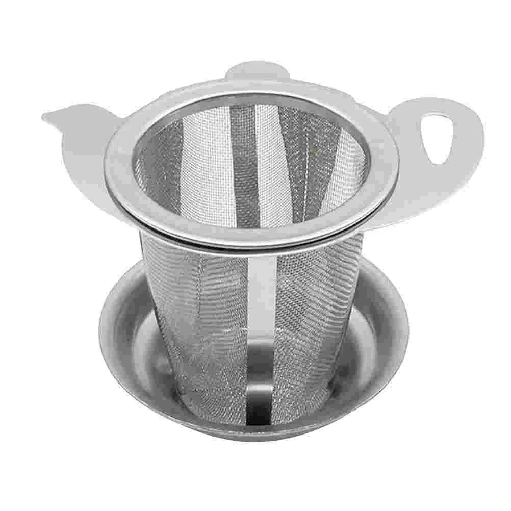 

Tea Strainer Infuser Mesh Loose Diffuser Filter Leaf Stainless Steel Bag Sievesifter Coffee Spices Steeper Fine Cup Metal