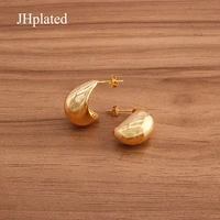 trend gold plated bridal earring hoop earrings 2022 hoops pircing unusual ear rings for women fashion jewelry wholesale