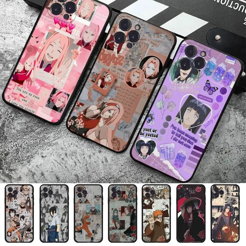 

BANDAI Naruto Hokage Kakashi artistic Phone Case for iPhone 11 12 13 mini pro XS MAX 8 7 6 6S Plus X 5S SE 2020 XR case