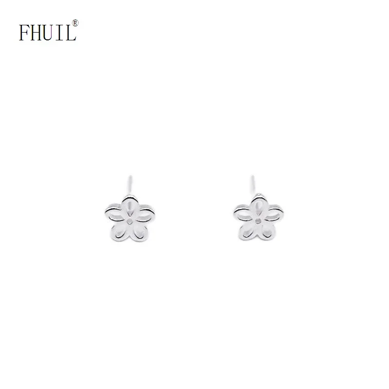 

Mini Stud Earrings For Women's Girl Flower Earring 925 Sliver Needle Korean Fashion Jewelry New Arrival Daily Party Accessories