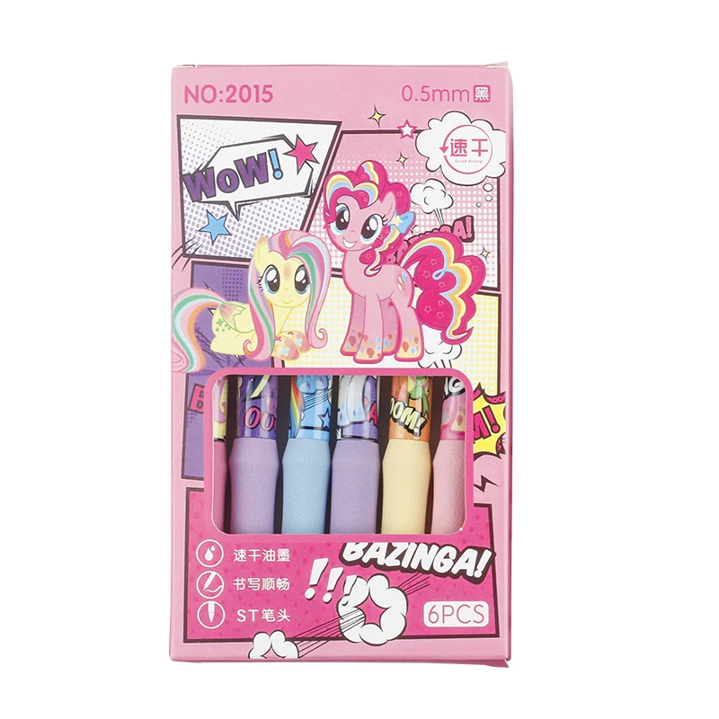 

6 шт. гелевые ручки MINISO My Little Ponys