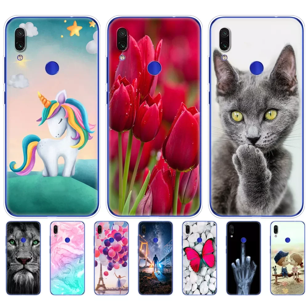 

Case for Mi Play Cover silicon back cover for Case Pattern Cat Coque Bag on Xiaomi Mi Play Phone Cases cute
