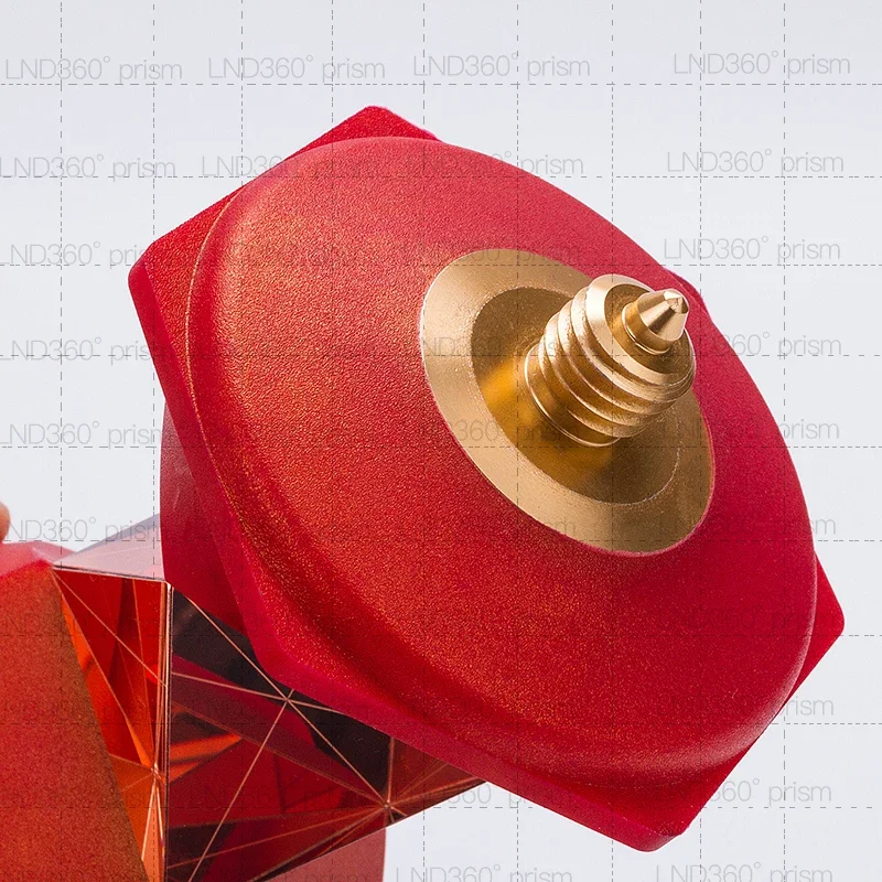 Новый 360-градусный отражающий призменный тахеометр CPIII с резьбой 5/8x11 сверху