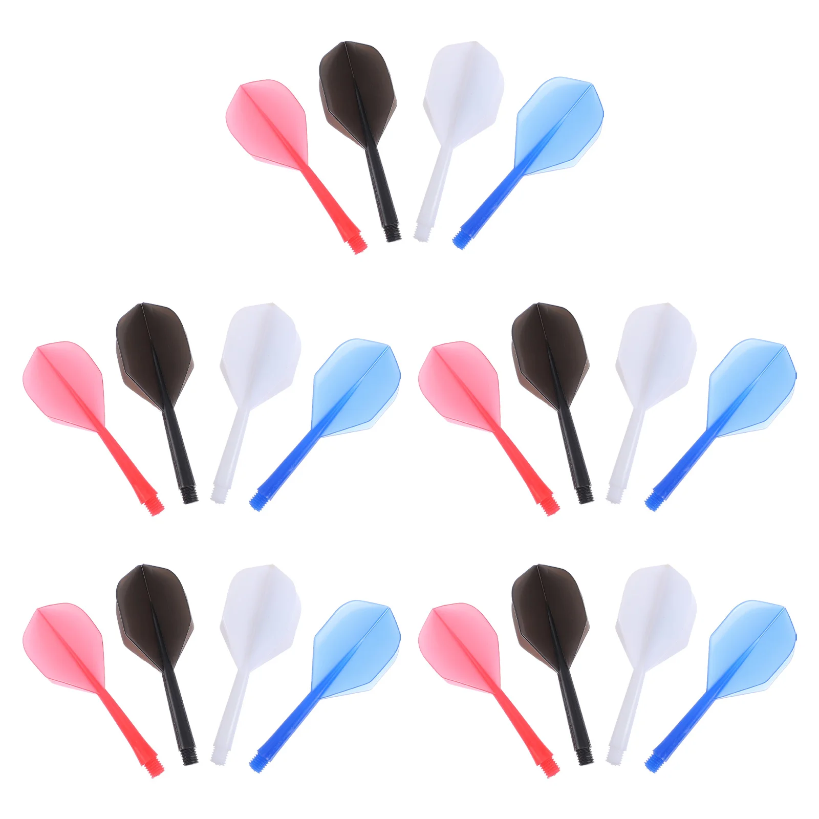 

20 Pcs Dart Accessories Dart Flights Tails Dartboard Kids Dart Shaft Light Toy Dedicated Dart Tail
