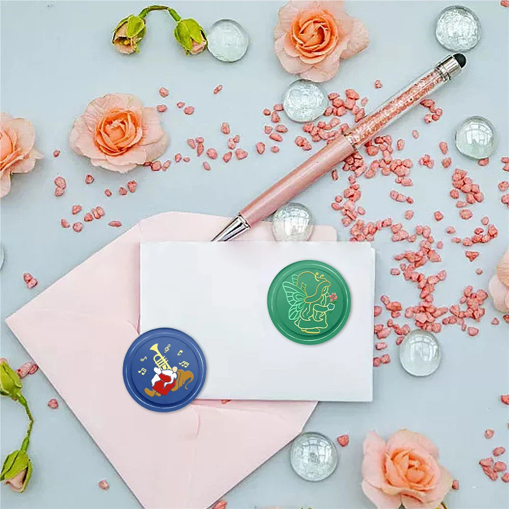 Русские Сказочные Латексные Резиновые Штампы С Ручкой-дизайны Rusalka Beauty And Gnome Для