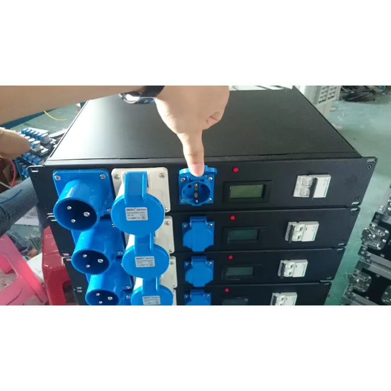 Блок питания 32A с европейской вилкой Shuko