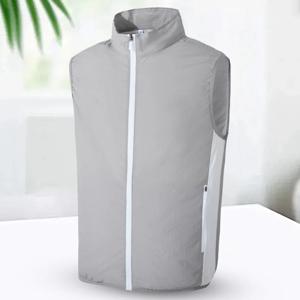 Летняя воздухопроницаемая одежда для мужчин и женщин охлаждающий жилет походная