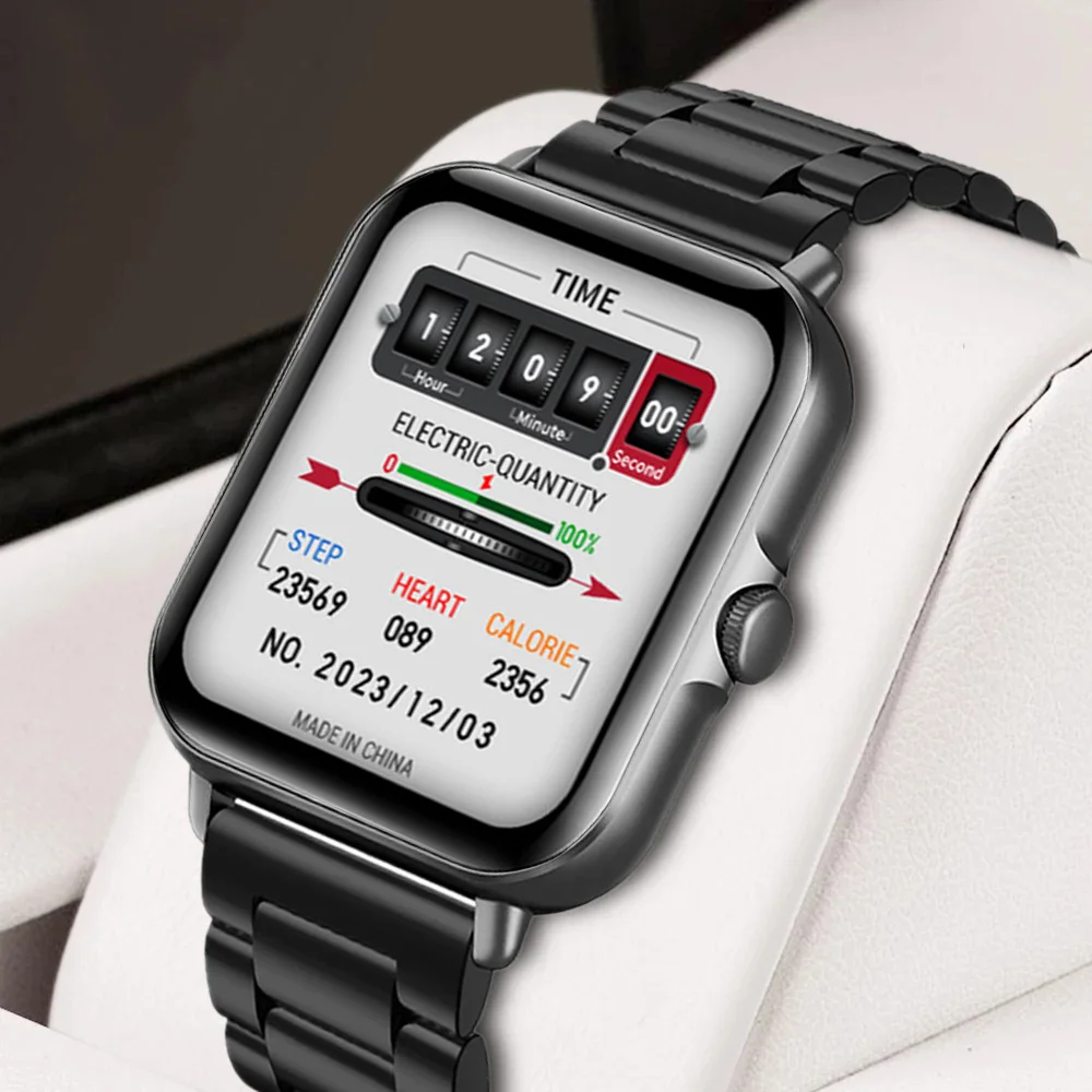 

2023 Bluetooth Answer Call Smart Watch Men Heart Rate Fitness Tracker Watches IP67 Waterproof Women Smartwatch For Android IOS