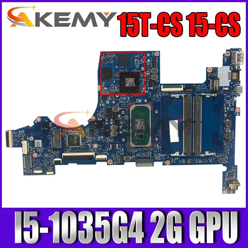 

For HP 15-CS Laptop Motherboard L88001-601 L88001-001 With I5-1035G4 CPU MX130 2GB DDR4 DAG7BLMB8D0 100% Tested Fast Ship