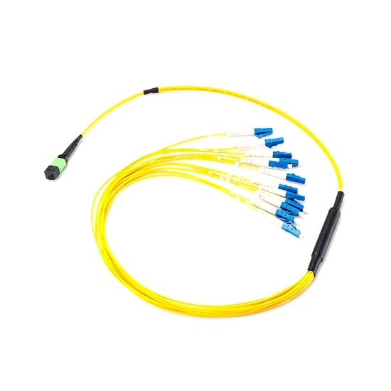 Juniper MTP-4LC-S3M Compatible MTP to 4x LC Duplex Single mode Breakout Fiber Cable