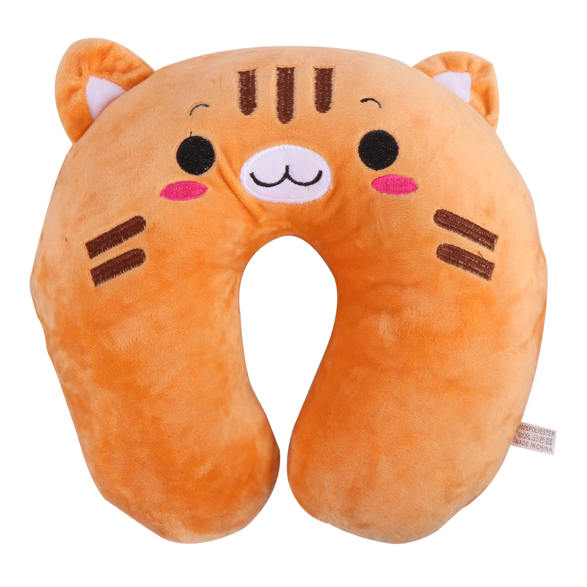 

Cartoon U-Shaped Pillow Animal Plush Toy Traveling Pillows Airplanes Sofa Short Cat Throw Children Stuffed Toys