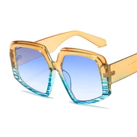 irregular square oversized sunglasses for women men uv400 luxury punk sunglass gradient ladies sun glasses female pink eyeglsses