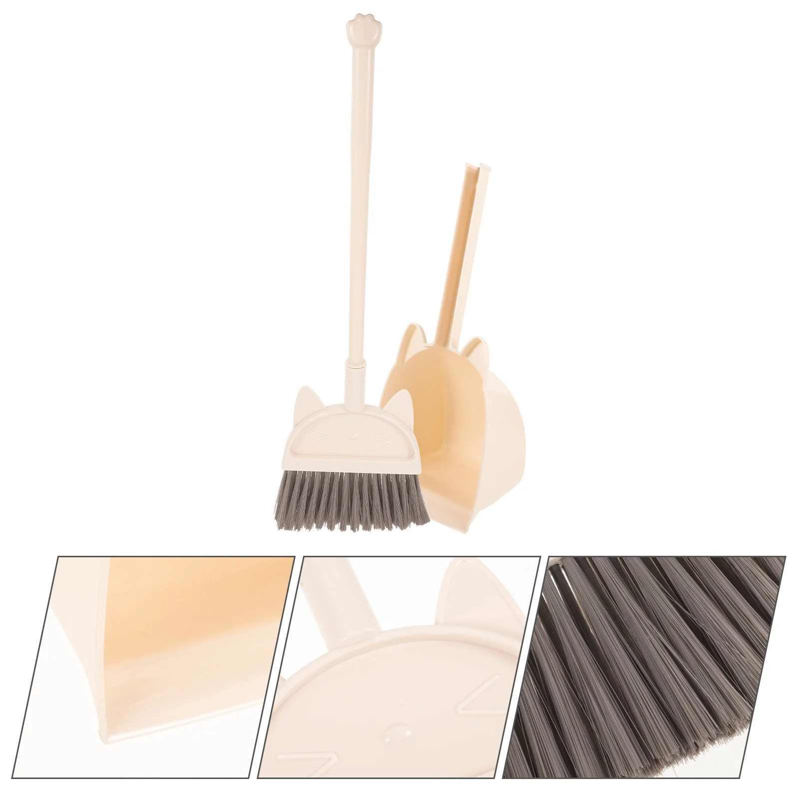 

1 набор, Детская щетка, маленькая щетка, Детская маленькая щетка, симпатичная пластиковая щетка с пылесборником