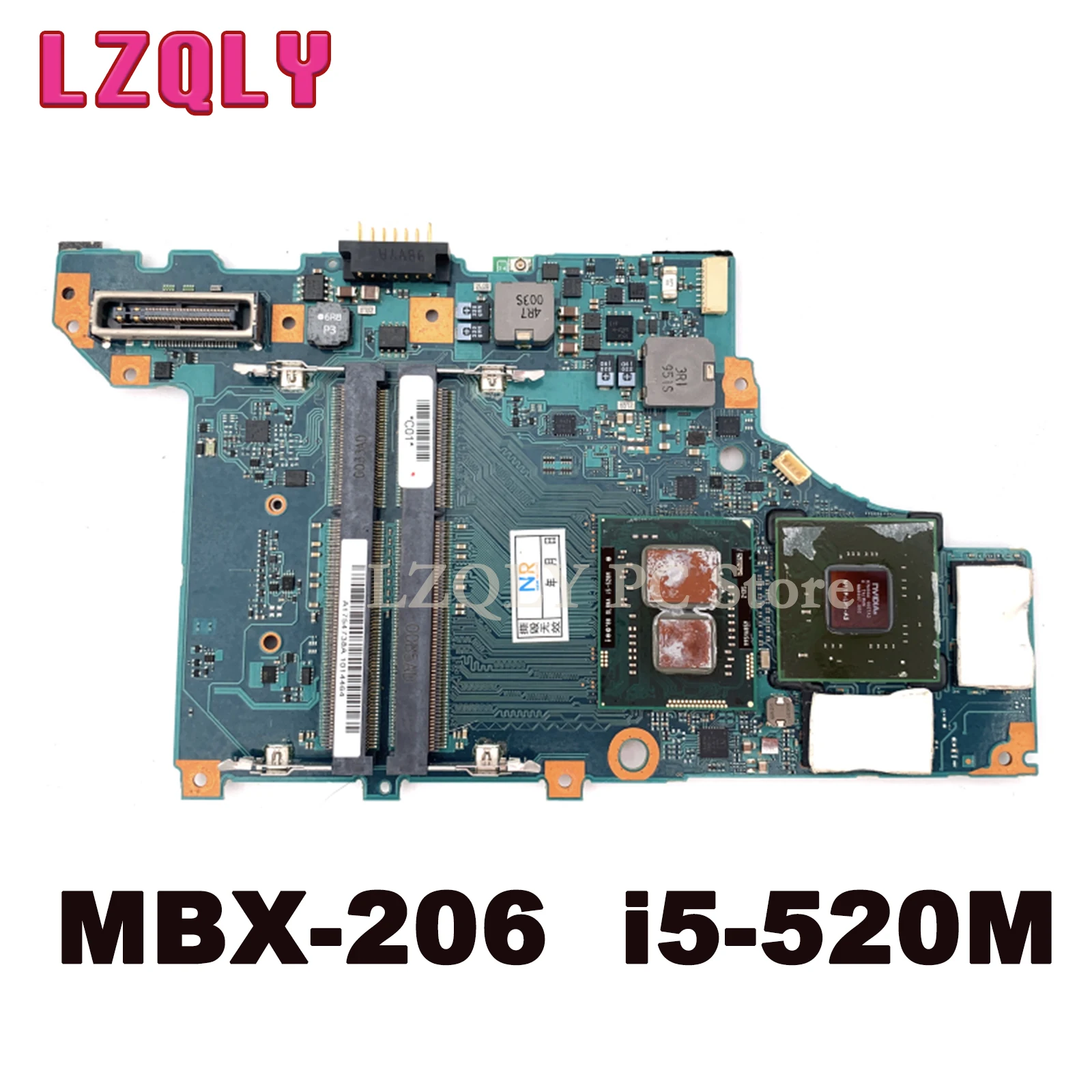 

LZQLY For Sony Vaio VPCZ1 A1754738A MBX-206 Laptop Motherboard I5-520M CPU DDR3 Main Board Fully Tested