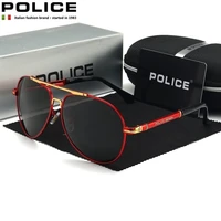 police luxury brand driving sunglasses men polarized chameleon discoloration sun glasses eyewear for men uv400 anti glare glass