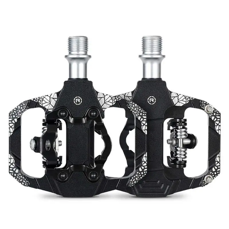 

Double-Sided Bike Pedals Sealed Pedals For Mountain Bike Road Bike Dual Function Aluminum Pedals Bike Pedals For Riding And