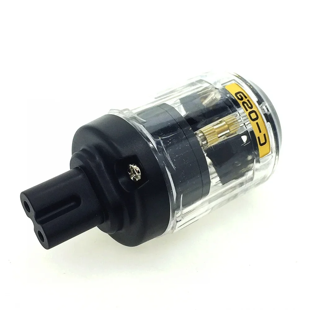HIFI Oyaide родиевое покрытие, медный разъем с золотым покрытием, сетевая вилка 8IEC C7, стандартная женская розетка (art.: 3920c8ee625f1) - 3920c8ee625f1