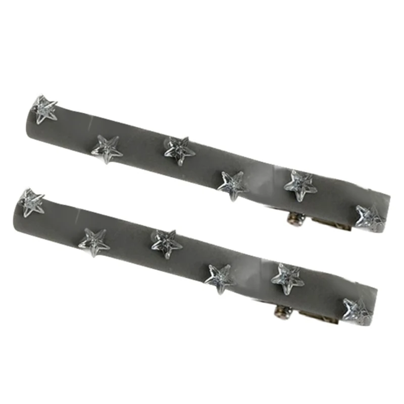 

Y2K Star Hair Clip Crystal Side Clip Star Hair Pin Star Barrettes