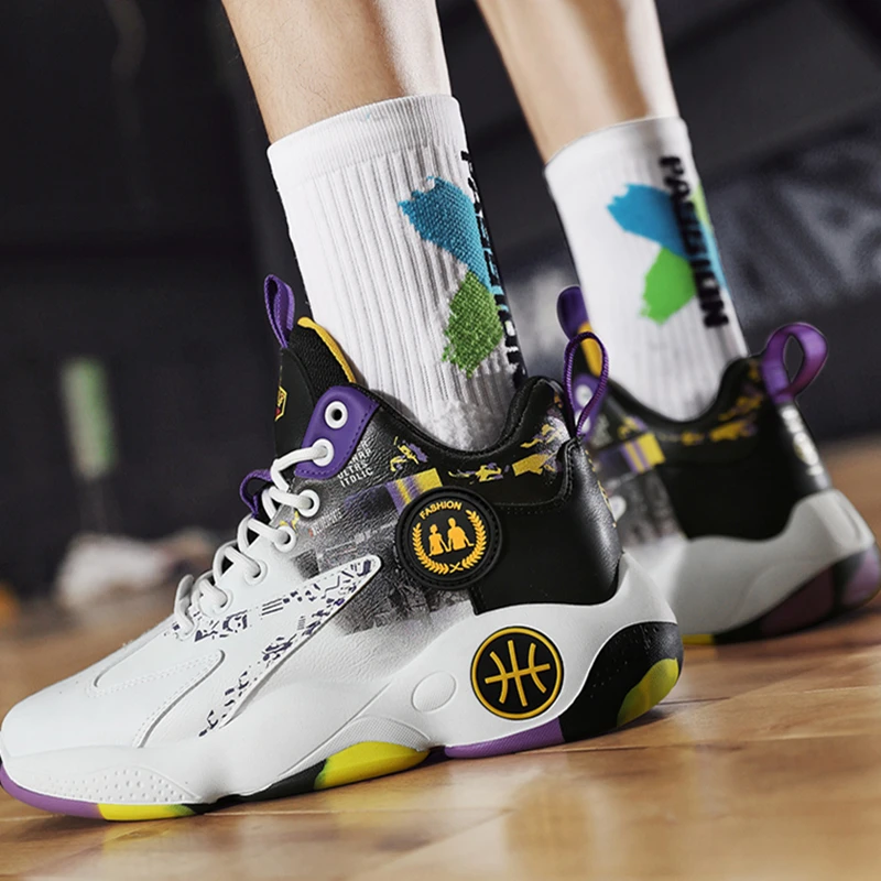 Men Sneakers Fashion Basketball Sports Shoes Mesh Casual Running Lac-up Male Lightweight Vulcanize Walking Zapatillas Hombre