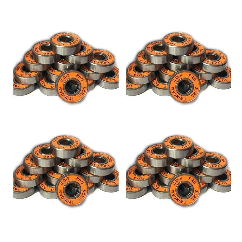 

64Pcs/Lot SKATING TWINCAM ILQ-9 608Zz Miniature Ball Radial Ball Bearings For Skate Board Shoes Accessories -9