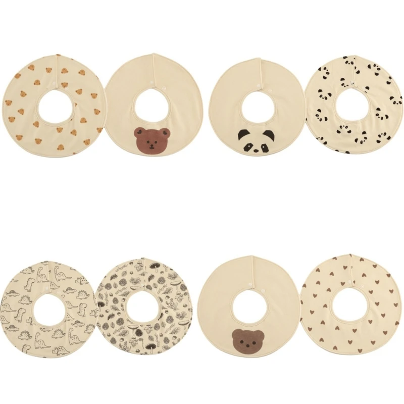 

Симпатичные и функциональные хлопковые детские нагрудники. Мягкие и водонепроницаемые детские нагрудники защитят одежду вашего и