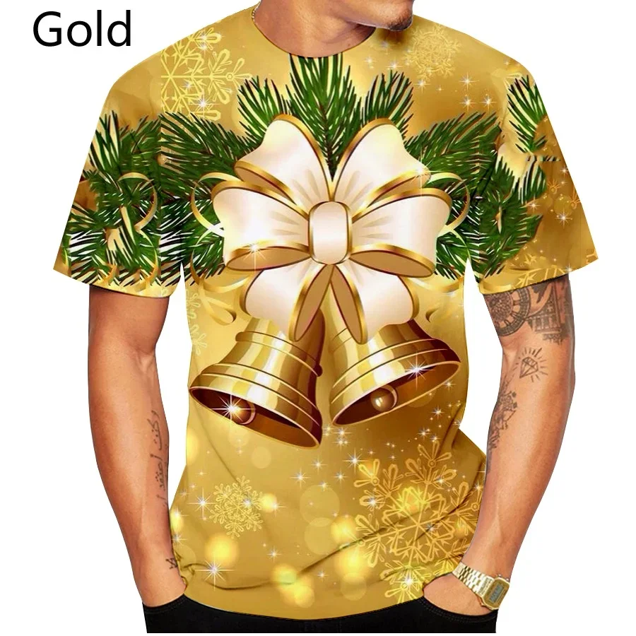 

3D Printed Stylish Casual Men's T-shirt