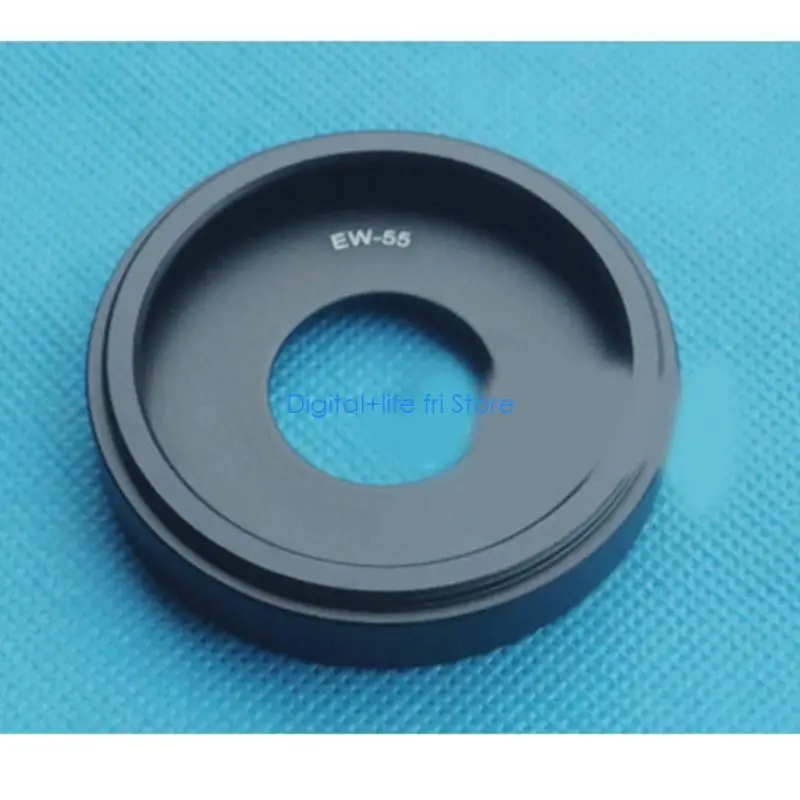 Фото E06D EW55 EW-55 55 мм металлическая крышка бленды объектива камеры для RF 28 мм F2.8 R50 камер №3