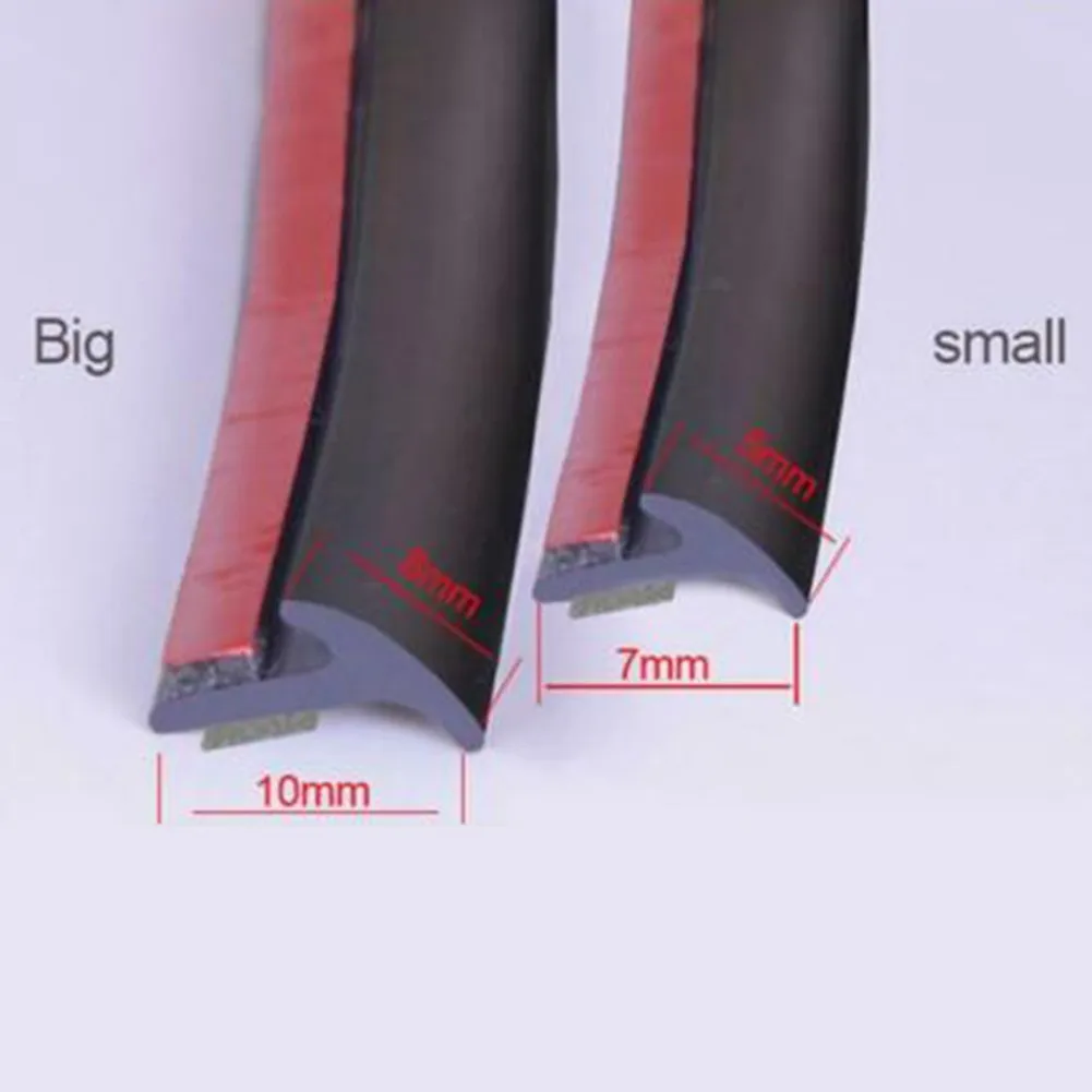 

Trim Sealing Strip Weatherstrip Fender For Car Front Rear Bumper Rubber