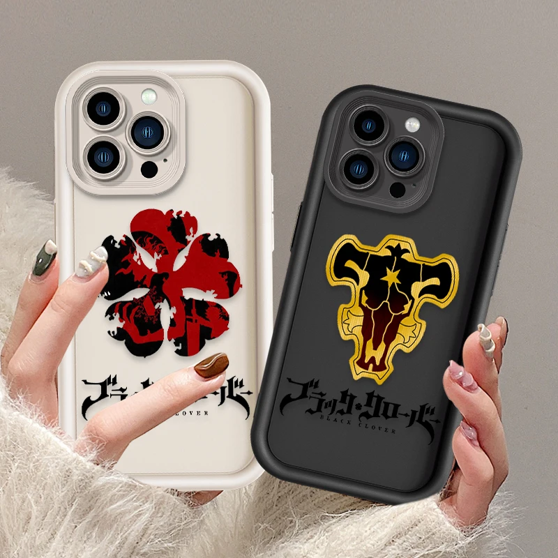 Animes Black Clovers Phone Case For Xiaomi Redmi 14C 13 13C 12 12C K50 K40 10C 10 9T 9C 9A K30 4G 5G Soft TPU Back Cover