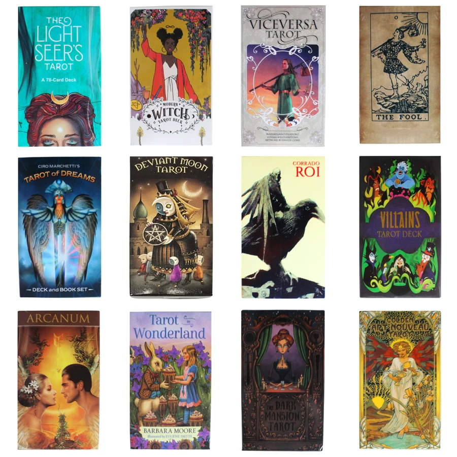 

78Card Arcanum Tarot Tarot Oracle Cards For Fate Divination Board Game Tarot And A Variety Of Tarot Options PDF Guide