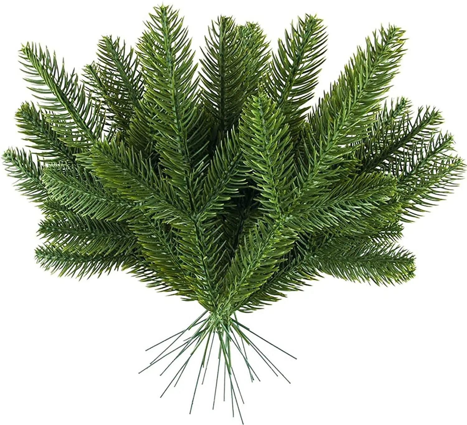 

35pcs Artificial Pine Picks Christmas Pine Branches Needles for Decoration