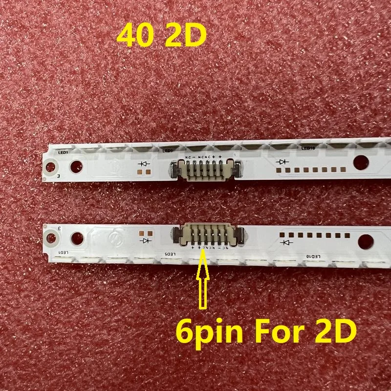 

LED Strip(2)For Samsung UE40ES5550 UE40ES5537K UN40ES6100 UN40ES6100G UE40ES5507 UE40ES5500W UE40ES6100 UE40ES6710U 2012SVS40 2D