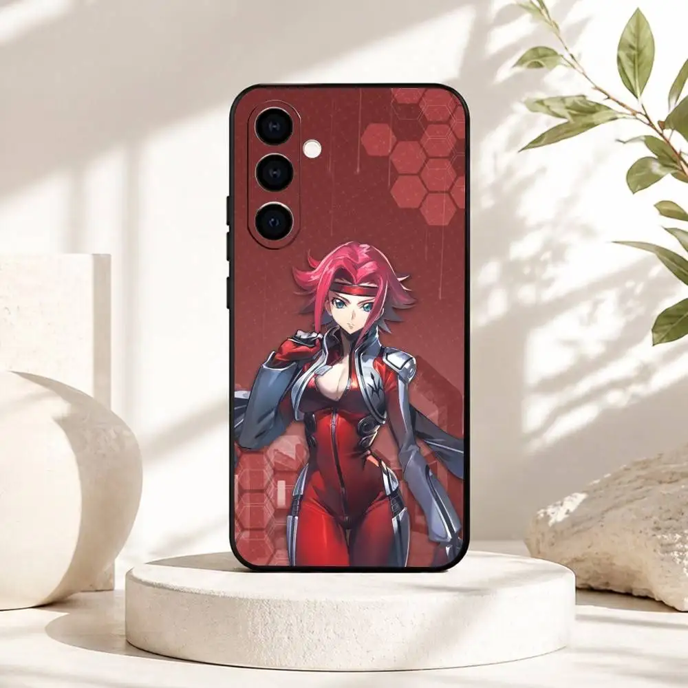 Фото Чехол для телефона Anime Code Geass Kallen Stadtfeld для Samsung Galaxy A73, A72, A71, A70, A53, A52, A51, другие модели, мягкий черный чехол №2