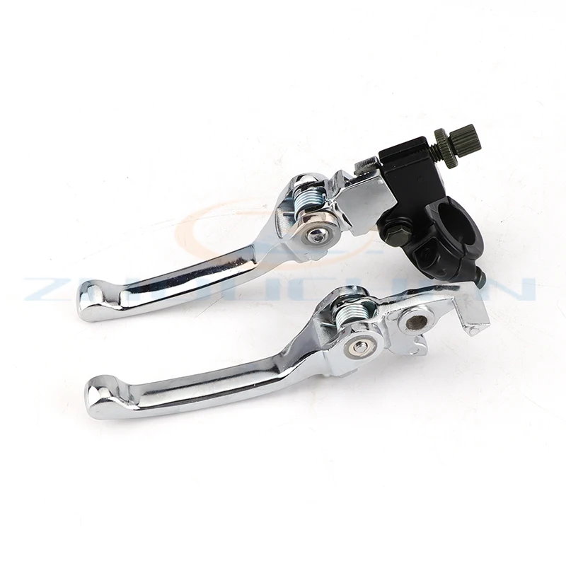1 пара складных тормозных рычагов сцепления 22 мм 7/8 дюймов для 50cc 110cc 125cc 200cc CRF KLX TTR