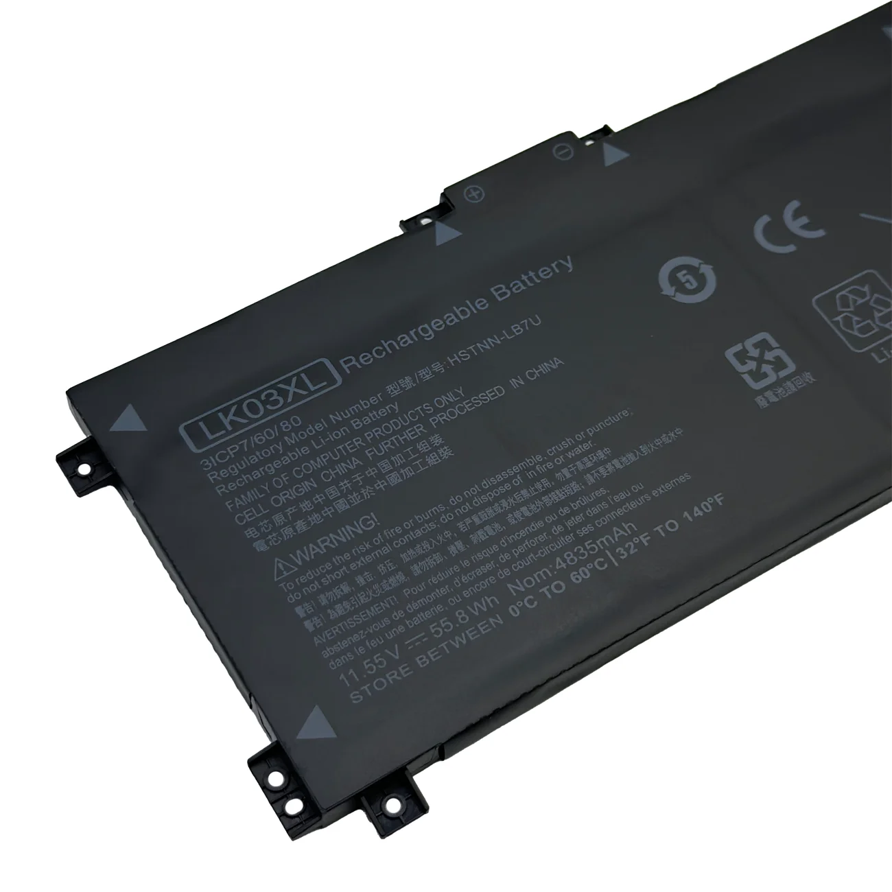 Новый аккумулятор для ноутбука LK03XL HP TPN-W127W128 W129 W13415-bp100TX 15-CN0000TX серии HSTNN-LB7U 916368 -421
