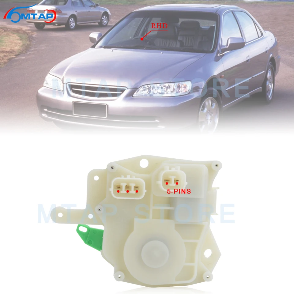 

Привод замка передней правой боковой двери MTAP с 5 контактами для HONDA ACCORD CIVIC ODYSSEY S2000 CRV FIT JAZZ vision RHD только модель