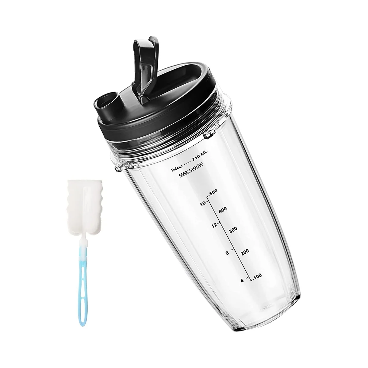 Блендер 24 унции чашка блендера с уплотнительной крышкой и чистящей щеткой