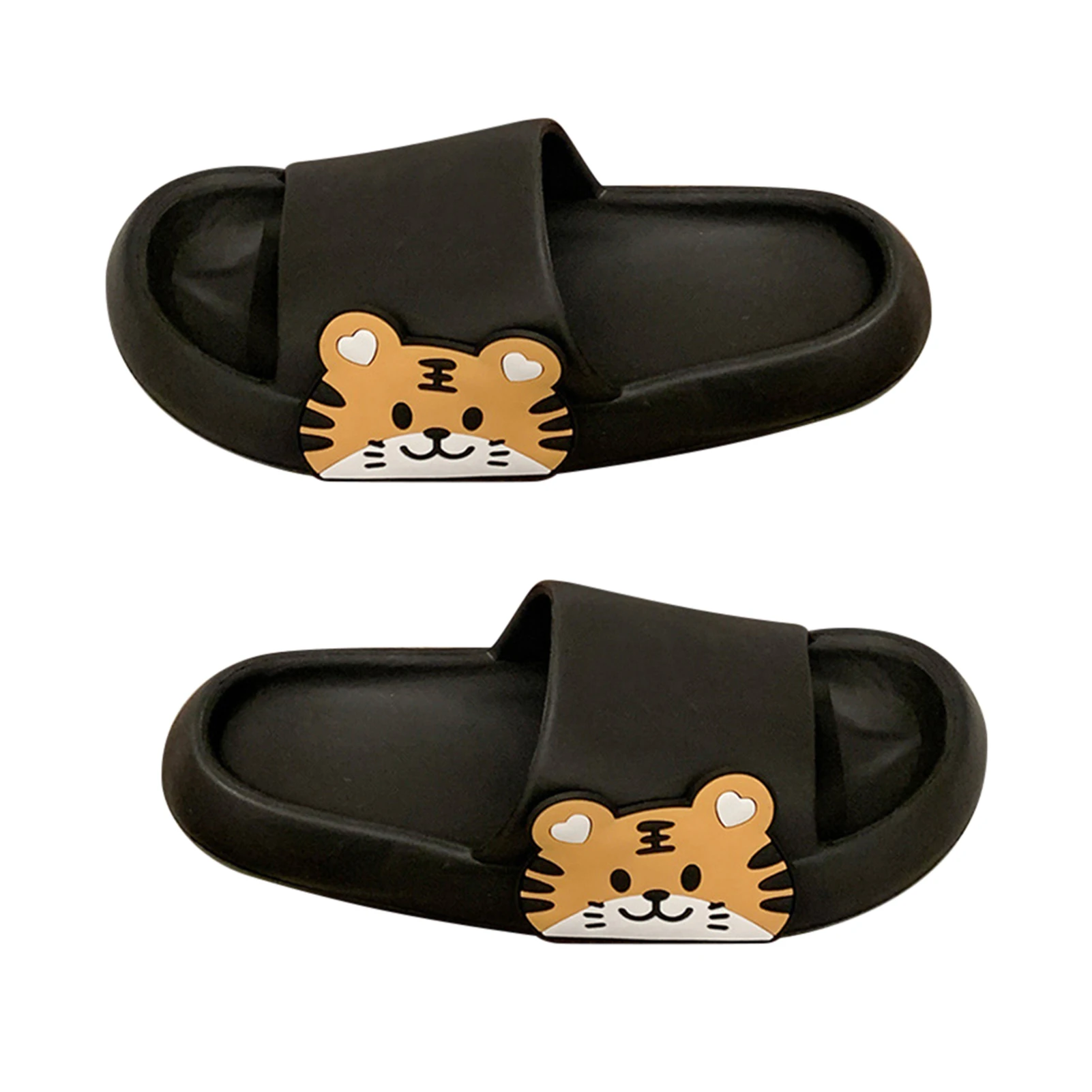 

Cute Animal Pattern Soft Slippers Non-slip Bottom Flexible Unisex Shoes for Indoor Outdoor Wearing