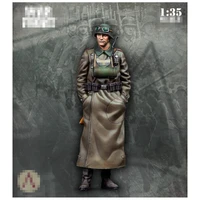 135 scale die cast resin doll wwii model assembly kit 1 person unpainted free shipping