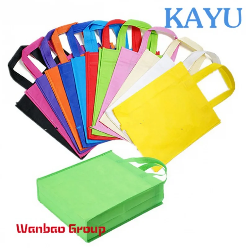 Eco Friendly Biodegradable Pp Spunbond Pla Nonwoven Shopping Bag Non Woven Fabric Carry Bag Non Woven Bag Promotional