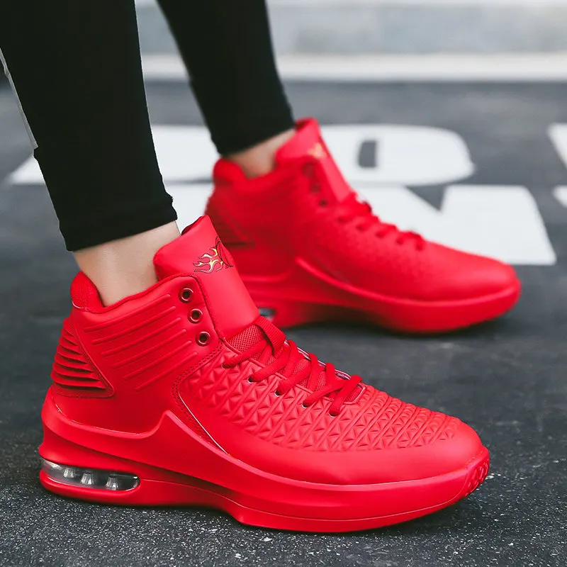 Original Designer Shoes Men Sneakers Basketball Shoes Retro Brand High Top Sneakers for Men Fashion Leather Sneakers Men Shoes